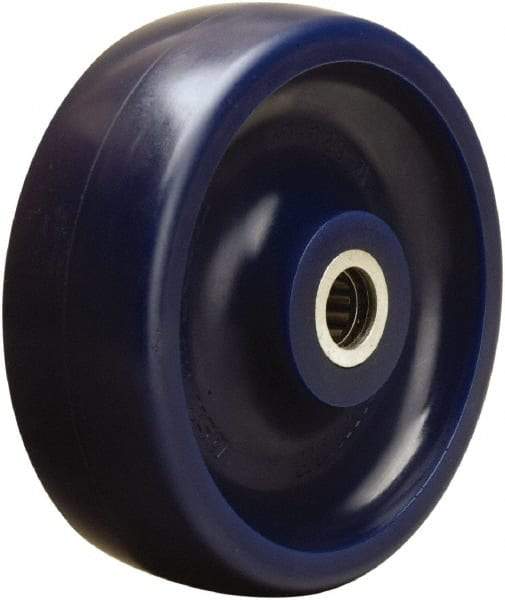 Hamilton - 6 Inch Diameter x 2 Inch Wide, Polyurethane Caster Wheel - 1,100 Lb. Capacity, 2-3/16 Inch Hub Length, 3/4 Inch Axle Diameter, Straight Roller Bearing - All Tool & Supply