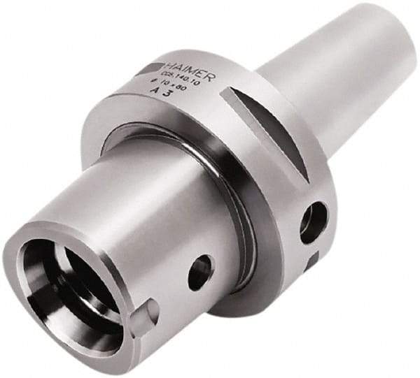 HAIMER - 20mm Hole Diam, C6 Taper Shank Shrink Fit Tool Holder & Adapter - 130mm Projection, 33mm Nose Diam, 52mm Clamping Depth, 25,000 RPM - Exact Industrial Supply