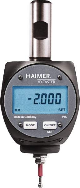 HAIMER - Positioning Indicators Type: Electronic Positioning Indicator Point Diameter (mm): 4.00 - All Tool & Supply