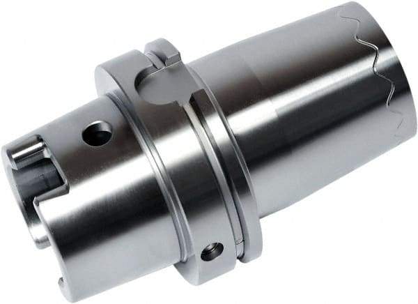 HAIMER - 8mm Hole Diam, HSK100A Taper Shank Shrink Fit Tool Holder & Adapter - 160mm Projection, 21mm Nose Diam, 36mm Clamping Depth, 25,000 RPM, Through Coolant - Exact Industrial Supply