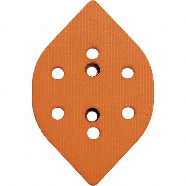 Dynabrade - Tear Drop Hook Face Backing Pad - Dynafine Compatible, Screw Attachment, Vacuum Pad, 3/8" Thick, Soft Density - All Tool & Supply