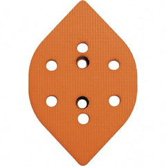 Dynabrade - Tear Drop Hook Face Backing Pad - Dynafine Compatible, Screw Attachment, Vacuum Pad, 3/8" Thick, Soft Density - All Tool & Supply