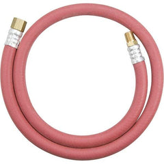 Dynabrade - 3/8" ID 3.3' Long Hose - Male/Female Ends, 90 Working psi, Red - All Tool & Supply