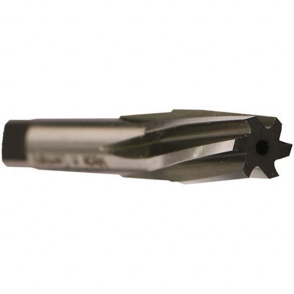 Emuge - 3/8" Pipe, 0.5413" Small End Diam, 0.4724" Straight Shank, 27mm Flute, Taper Pipe Reamer - All Tool & Supply