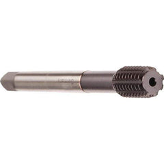 Emuge - 7/16-14 UNC 2BX Modified Bottoming Thread Forming Tap - Cobalt, TiCN Finish, 3.937" OAL, 0.709" Thread Length, Right Hand Thread, Series InnoForm - Exact Industrial Supply