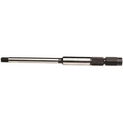 Emuge - 7/16 Inch Tap, 7.09 Inch Overall Length, 0.571 Inch Max Diameter, Tap Extension - 0.323 Inch Tap Shank Diameter, 0.323 Inch Extension Shank Diameter, 0.242 Inch Extension Square Size - All Tool & Supply