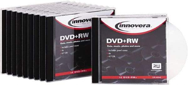 innovera - DVD+RW Discs - Use with CD, DVD Drives - All Tool & Supply