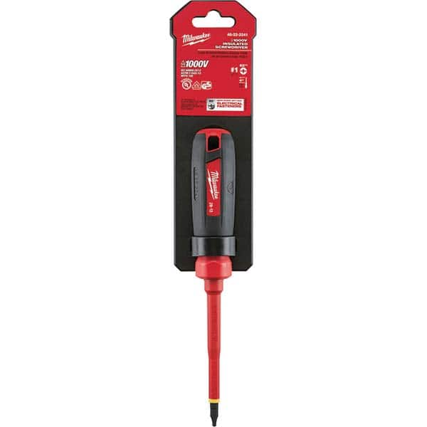 Milwaukee Tool - Precision & Specialty Screwdrivers Type: Screwdriver Overall Length Range: 7" - 9.9" - All Tool & Supply