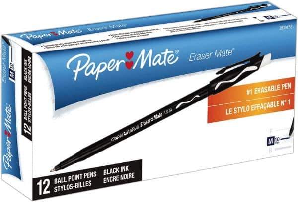 Paper Mate - 1mm Ball Point Stick Pen - Black - All Tool & Supply