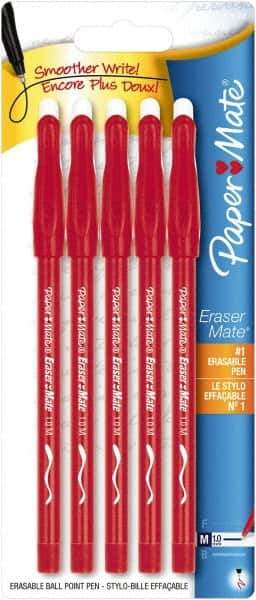 Paper Mate - 1mm Ball Point Stick Pen - Red - All Tool & Supply