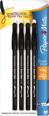 Paper Mate - 1mm Ball Point Stick Pen - Black - All Tool & Supply