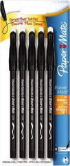 Paper Mate - 1mm Ball Point Stick Pen - Black - All Tool & Supply