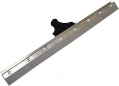 SEYMOUR-MIDWEST - 24" EPDM Blade Floor Squeegee - Threaded End, Single Edge, Gray, Aluminum Holder - All Tool & Supply