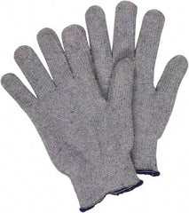 MCR Safety - Size M Terry Heat Protection Work Gloves - For General Purpose, Uncoated, Knit Wrist Cuff, Gray, Paired - All Tool & Supply