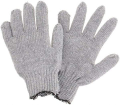 MCR Safety - Size XS General Protection Work Gloves - For General Purpose, Uncoated, Knit Wrist Cuff, Gray, Paired - All Tool & Supply