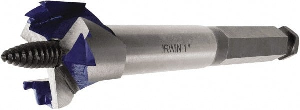 Irwin - 1-3/4", 7/16" Hex Shank, Self Feed Drill Bit - All Tool & Supply