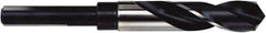 Irwin - 1-1/16" Drill, 118° Point, High Speed Steel Silver Deming & Reduced Shank Drill Bit - Oxide Finish, 6" OAL, Flats on Shank, 3" Flute Length, Right Hand Cut, Standard Point, Spiral Flute, Regular Spiral - All Tool & Supply