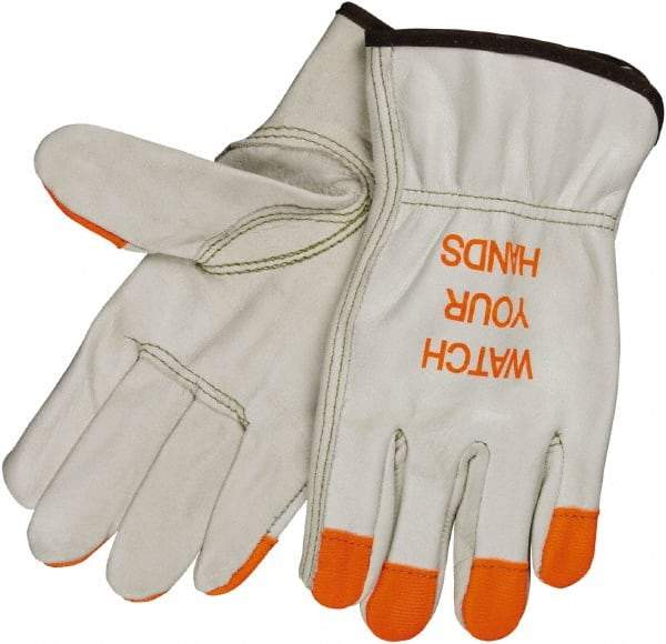 MCR Safety - Size XL General Protection Work Gloves - For Work & Driver, Uncoated, Natural, Paired - All Tool & Supply