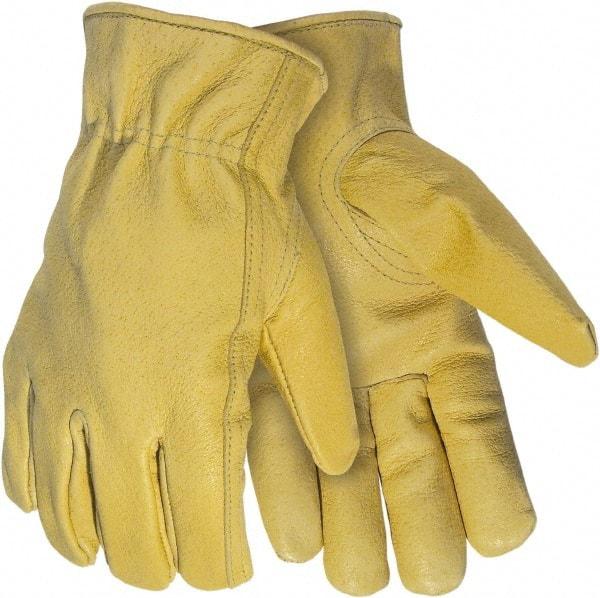 MCR Safety - Size M General Protection Work Gloves - For Work & Driver, Uncoated, Natural, Paired - All Tool & Supply