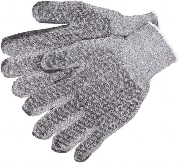 MCR Safety - Size M General Protection Work Gloves - For General Purpose, Knit Wrist Cuff, Gray, Paired - All Tool & Supply