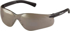 MCR Safety - Silver Mirror Lenses, Frameless Safety Glasses - Scratch Resistant, Size Universal, Wrap Around - All Tool & Supply