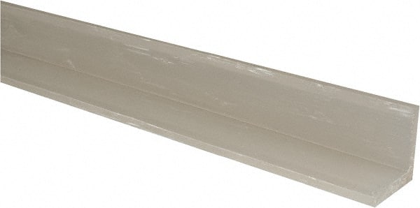 Value Collection - 2 Inch Leg Long x 1/4 Inch Thick x 5 Ft. Long, Standard Plastic Angle - All Tool & Supply