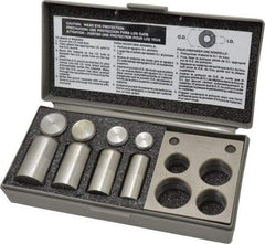 Precision Brand - 7/8 to 1-1/4 Inch Diameter Shim Punch and Die Set - 7/8, 1, 1-1/8 and 1-1/4 Inch Diameter, 4 Piece - All Tool & Supply