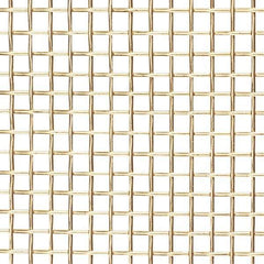 Value Collection - 32 Gage, 0.012 Inch Wire Diameter, 30 x 30 Mesh per Linear Inch, Brass, Wire Cloth - 0.02 Inch Opening Width, 36 Inch Wide, Cut to Length - All Tool & Supply