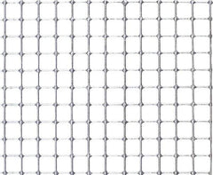 Value Collection - 12 Gage, 0.105 Inch Wire Diameter, 1 x 1 Mesh per Linear Inch, Steel, Welded Fabric Wire Cloth - 36 Inch Wide, Cut to Length, Galvanized - All Tool & Supply