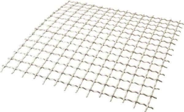 Value Collection - 11 Gage, 0.12 Inch Wire Diameter, 3/4 x 3/4 Mesh per Linear Inch, Stainless Steel, Wire Cloth - 0.63 Inch Opening Width, 12 Inch Wide x 12 Inch Stock Length - All Tool & Supply