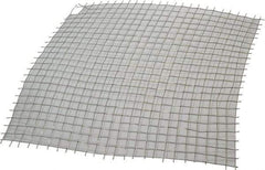 Value Collection - 18 Gage, 0.047 Inch Wire Diameter, 2 x 2 Mesh per Linear Inch, Stainless Steel, Wire Cloth - 0.453 Inch Opening Width, 12 Inch Wide x 12 Inch Stock Length - All Tool & Supply