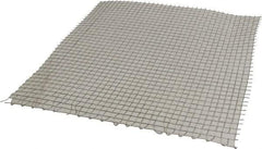 Value Collection - 18 Gage, 0.047 Inch Wire Diameter, 3 x 3 Mesh per Linear Inch, Stainless Steel, Wire Cloth - 0.286 Inch Opening Width, 12 Inch Wide x 12 Inch Stock Length - All Tool & Supply