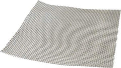 Value Collection - 19 Gage, 0.041 Inch Wire Diameter, 5 x 5 Mesh per Linear Inch, Stainless Steel, Wire Cloth - 0.159 Inch Opening Width, 12 Inch Wide x 12 Inch Stock Length - All Tool & Supply