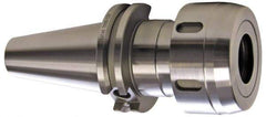 Accupro - 3/64" to 3/4" Capacity, 3-1/2" Projection, CAT50 Taper Shank, TG/PG 75 Collet Chuck - 0.0002" TIR, Through-Spindle & DIN Flange Coolant - Exact Industrial Supply