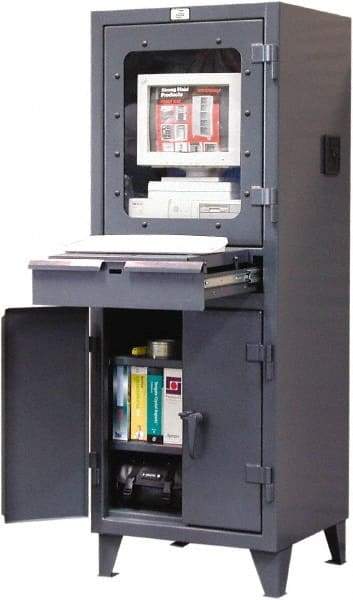 Strong Hold - Computer Cabinets Type: Computer Cabinet Width (Inch): 26 - All Tool & Supply