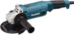 Makita - 5" Wheel Diam, 11,000 RPM, Corded Angle & Disc Grinder - 5/8-11 Spindle, 120 Volts, 10.5 Amps - All Tool & Supply