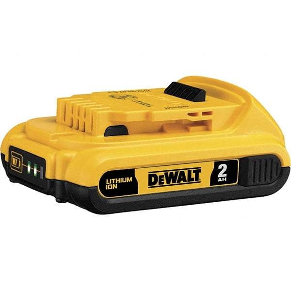 DeWALT - 20 Volt Lithium-Ion Power Tool Battery - 2 Ahr Capacity, 35 min Charge Time, Series XR - All Tool & Supply