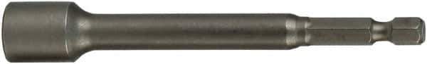 Wiha - 3/8" Magnetic Nutsetter - 1/4" Hex Drive, 6" OAL - All Tool & Supply