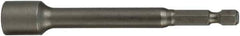 Wiha - 3/8" Magnetic Nutsetter - 1/4" Hex Drive, 6" OAL - All Tool & Supply