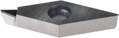 Kyocera - VBMT220.2 Grade KPD010 Polycrystalline Diamond (PCD) Turning Insert - Uncoated, 35° Diamond, 1/4" Inscr Circle, 1/8" Thick, 0.004" Corner Radius - All Tool & Supply