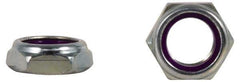 Value Collection - 3/8-24 UNF 18-8 Hex Lock Nut with Nylon Insert - 9/16" Width Across Flats, 17/64" High - All Tool & Supply