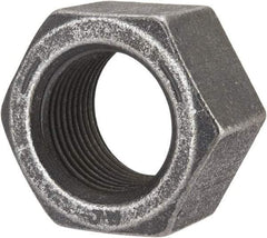 Value Collection - 1-1/8 - 12 UNF Steel Right Hand Hex Nut - 1-11/16" Across Flats, 0.999" High, Uncoated - All Tool & Supply