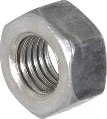 Value Collection - 5/16-24 UNF Steel Right Hand Hex Nut - 1/2" Across Flats, 17/64" High, Uncoated - All Tool & Supply