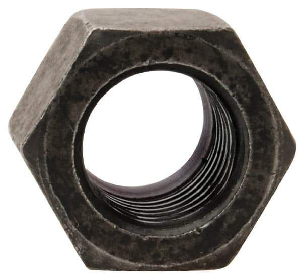 Value Collection - 3/8-24 UNF Grade 8 Hex Lock Nut with Nylon Insert - 9/16" Width Across Flats, 29/64" High, Uncoated - All Tool & Supply