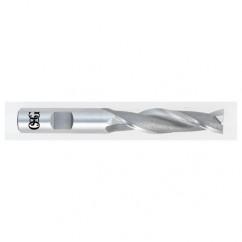 1 Dia. x 5-1/2 Overall Length 2-Flute Square End HSS-CO SE End Mill-Round Shank-Center Cutting-Uncoated - All Tool & Supply