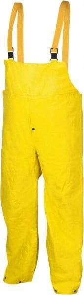 MCR Safety - Size 3XL, Yellow, Rain, Limited Flammability Overall - Snap Ankle, Take Up Snaps Wrist - All Tool & Supply