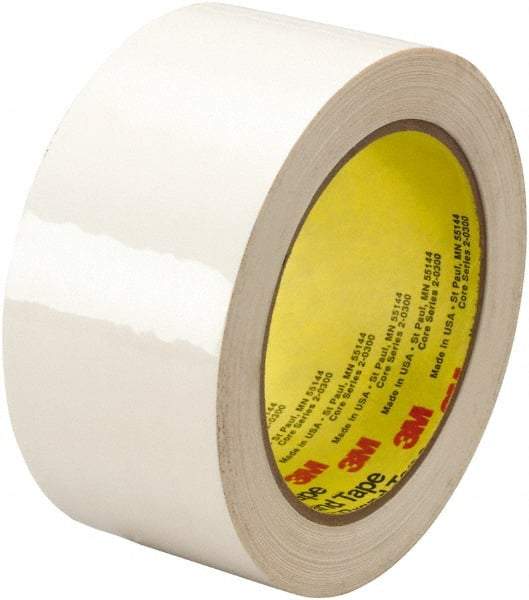 3M - 36 Yds. x 1", White Polyethylene Film Tape - 483 Series, 5 mil Thick, 10 Lb./Inch Tensile Strength - All Tool & Supply