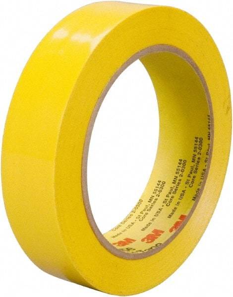 3M - 36 Yds. x 2", Yellow Polyethylene Film Tape - 483 Series, 5 mil Thick, 10 Lb./Inch Tensile Strength - All Tool & Supply