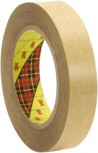 3M - 1/2" x 36 Yd Acrylic Adhesive Double Sided Tape - 4 mil Thick, Clear, Polyester Film Liner, Continuous Roll, Series 415 - All Tool & Supply