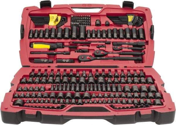 Stanley - 229 Piece Mechanic's Tool Set - Comes in Blow Mold Box - All Tool & Supply